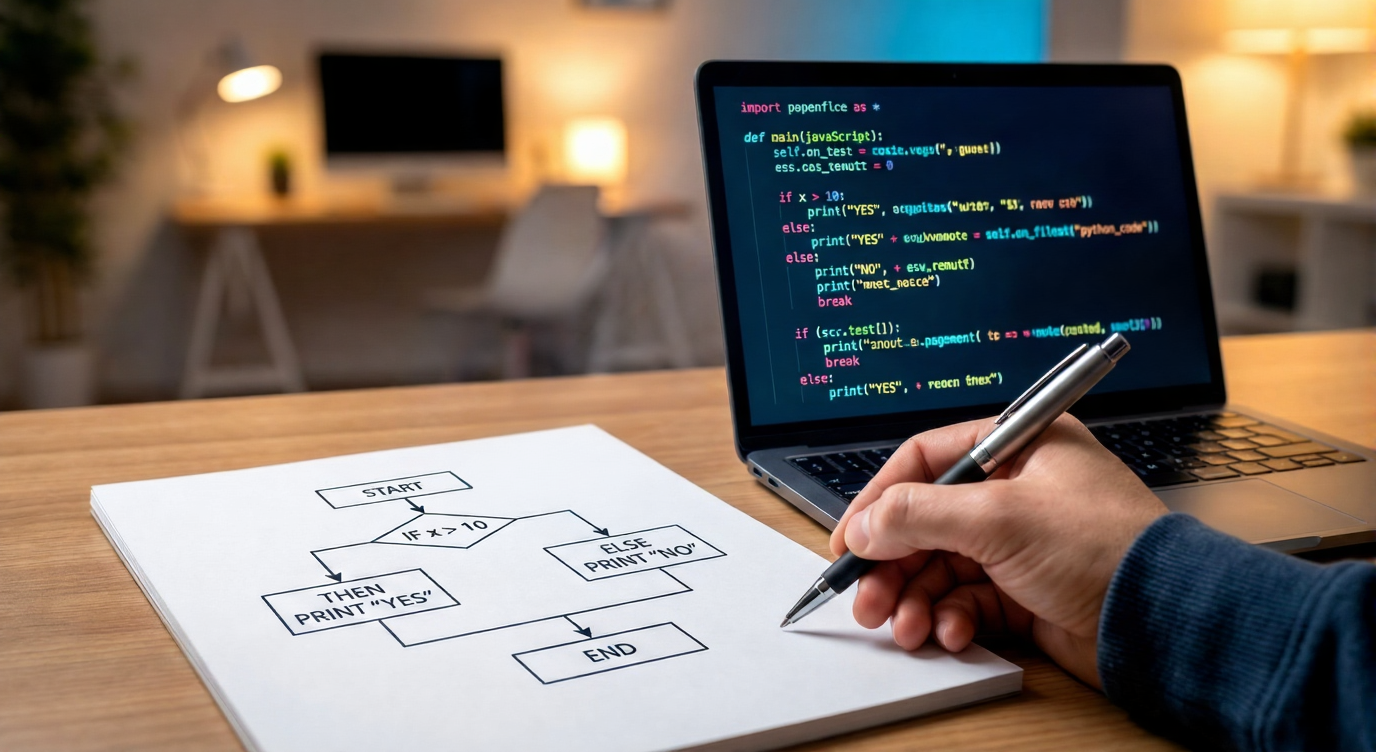 Berhenti Menghafal Syntax! Ini Rahasia "Otak Programmer" yang Sering Dilupakan Pemula